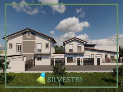 Immobiliare Silvestri, GALLIATE: NUOVA EDIFICAZIONE VILLE BINATE